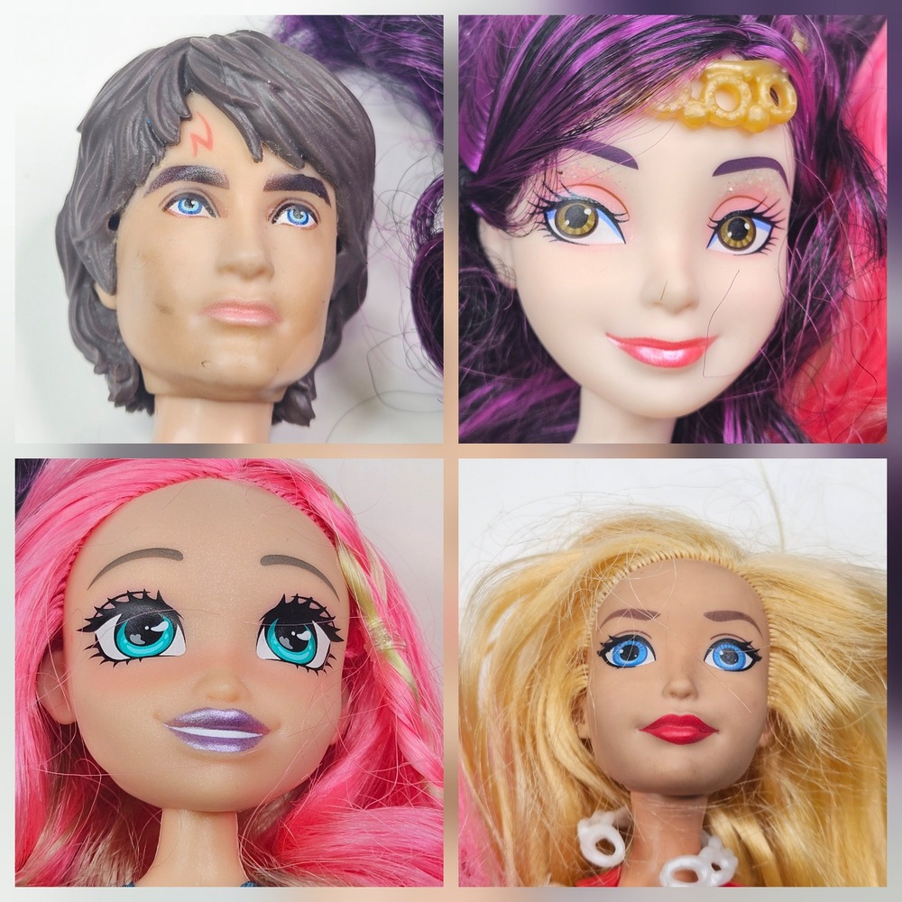 Mattel MGA Doll Lot Kids OS Multi Harry Potter Supergirl Raven Queen Mermaid